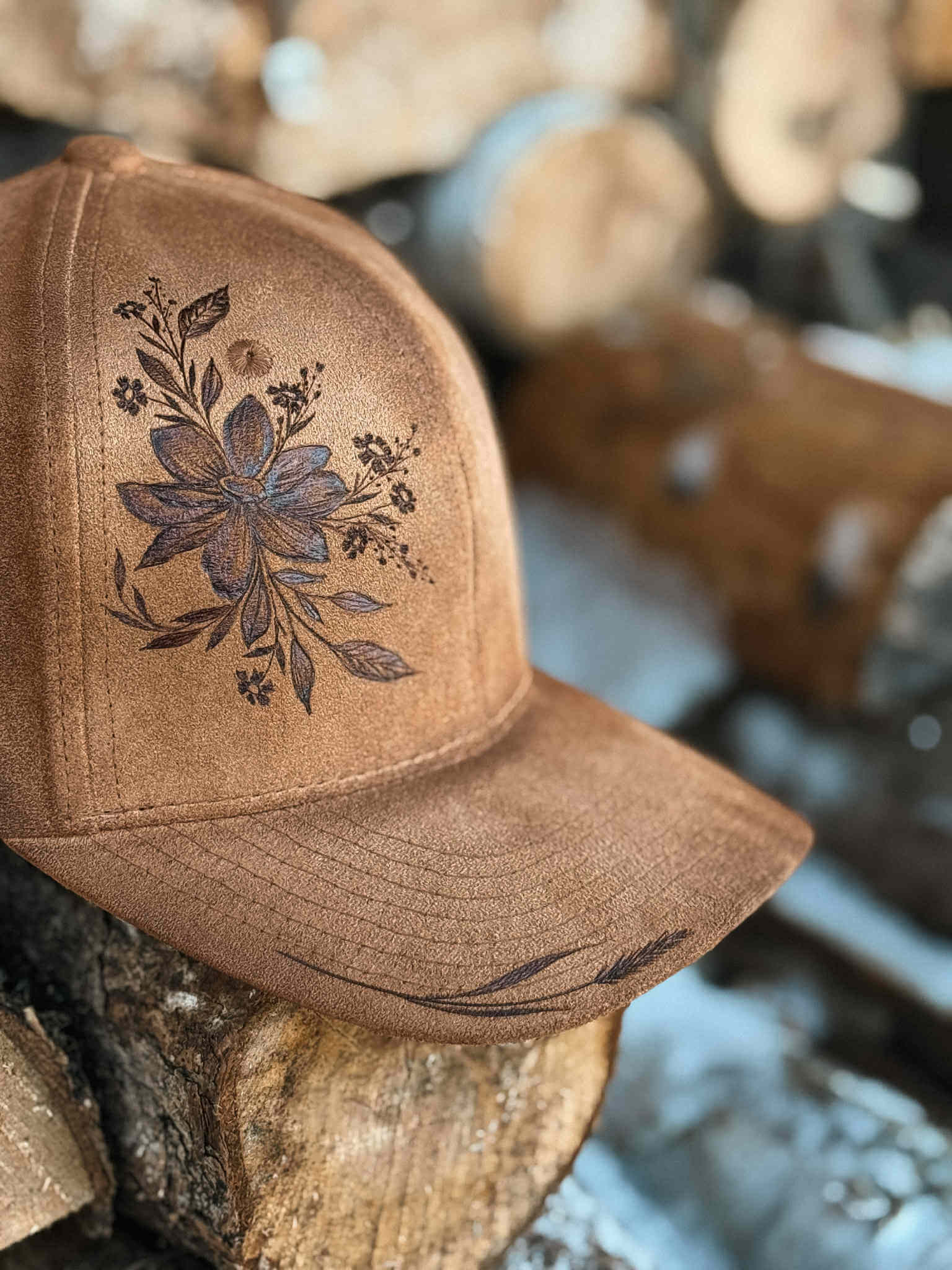 Casquette pyrogravée "Field Lover" – Image 2