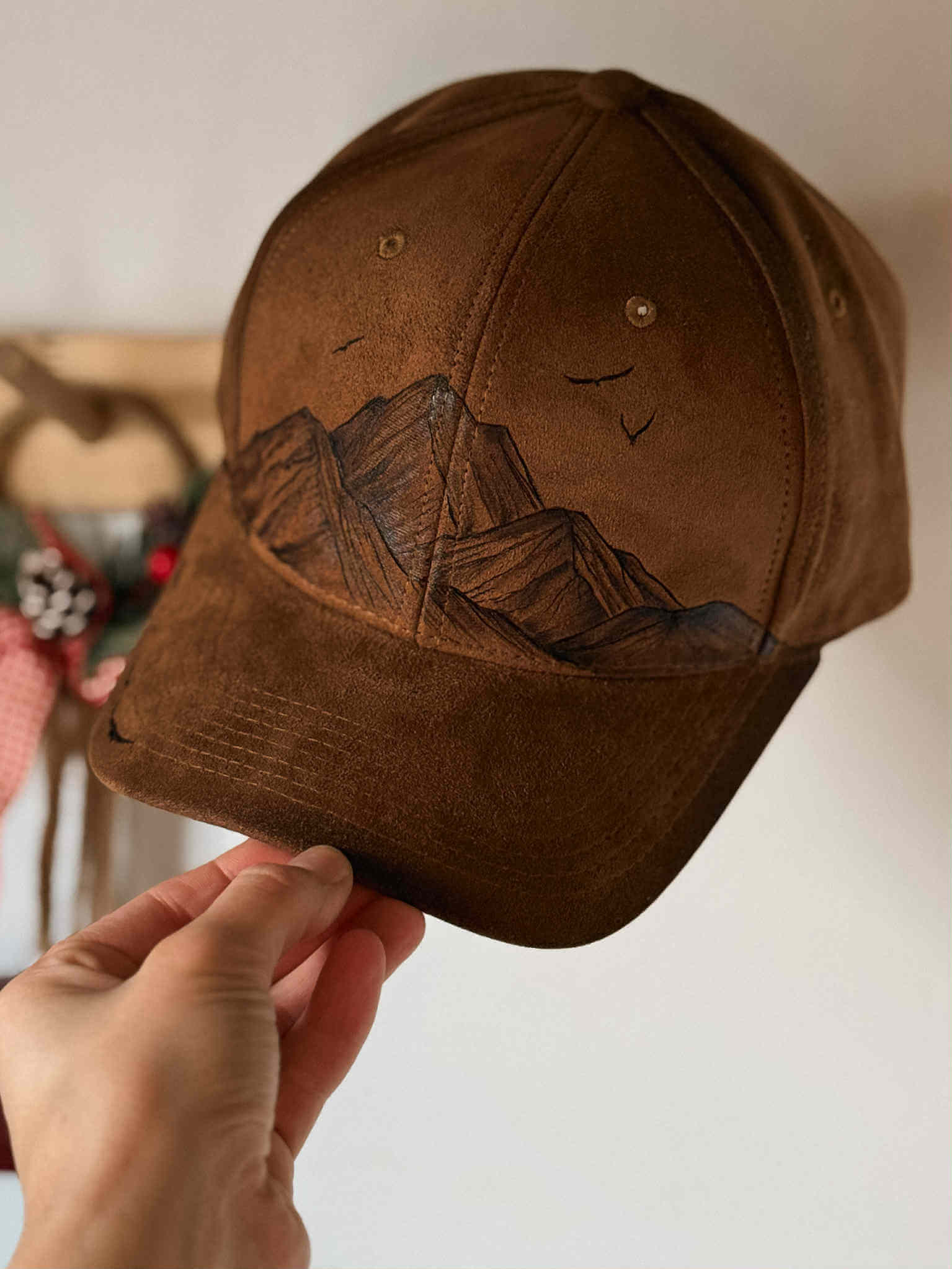 Casquette pyrogravée "Everwood"