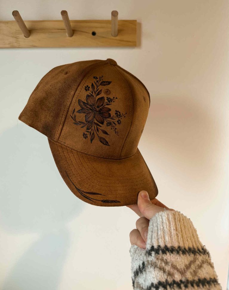 Casquette pyrogravée "Field Lover"