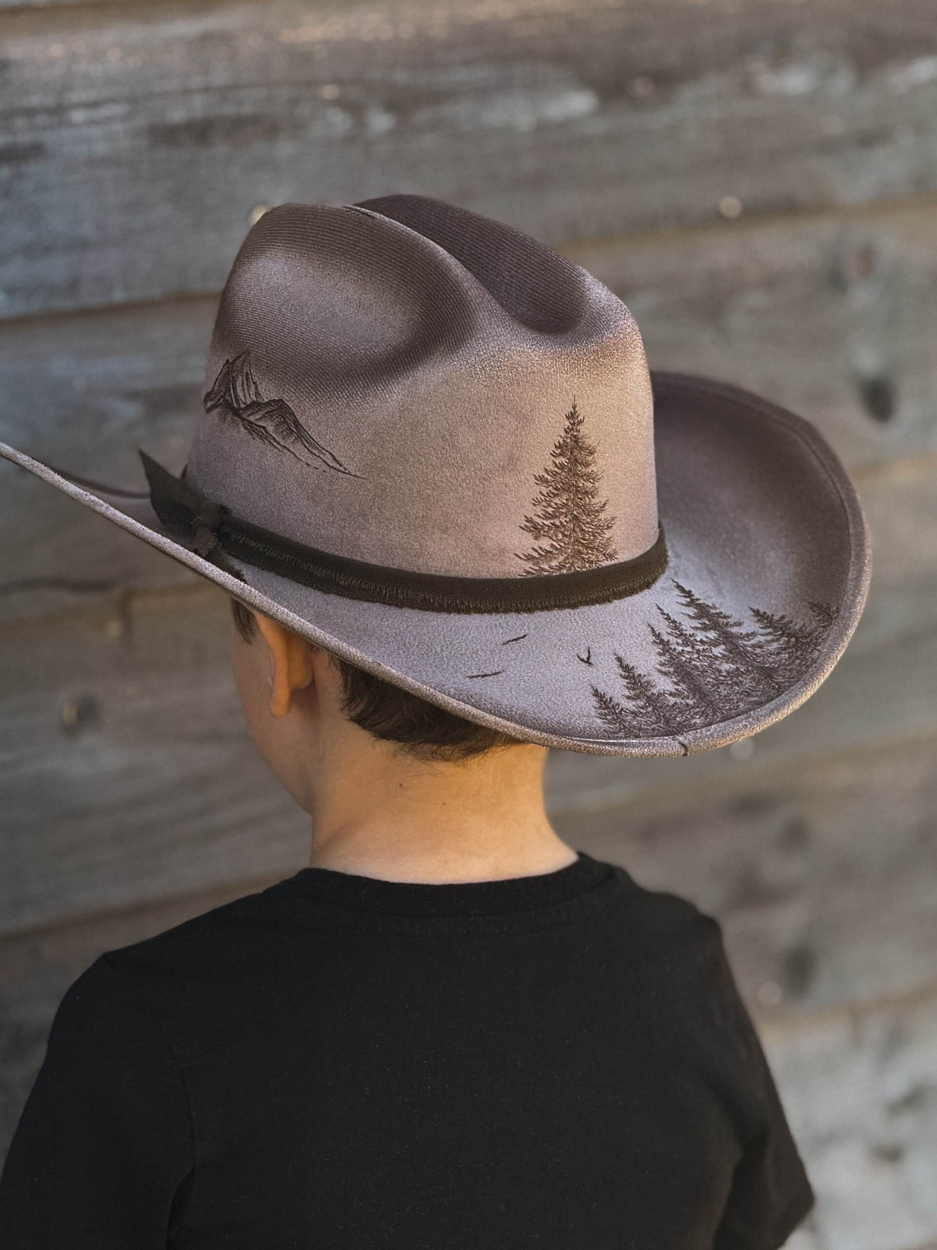Chapeau Pyrogravé - PERSONNALISÉ pour ENFANT – Image 2