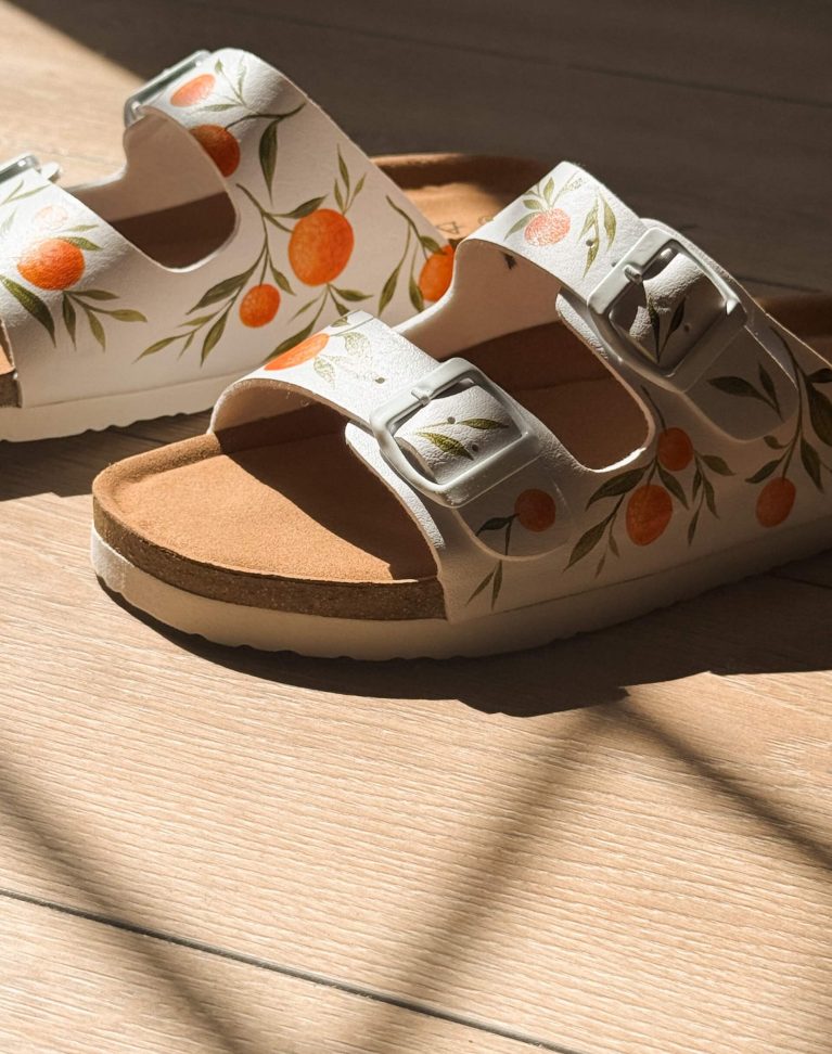 Sandales "Tangerines"