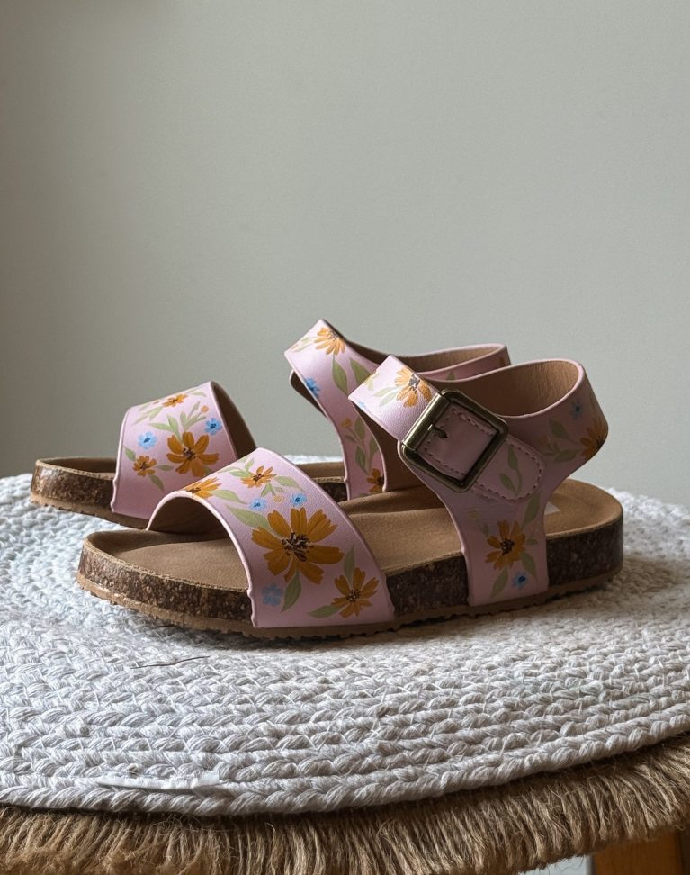 *VENDUES - Sandales "Fleurs Sauvages"